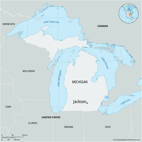 Jackson | Michigan, Map, History, & Facts | Britannica