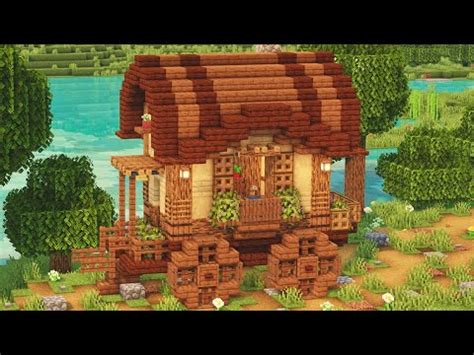 Minecraft Tutorial | How to Build a Wagon House - YouTube