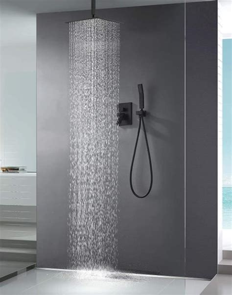 How to Install a Ceiling Mounted Rain Shower Head - Shower Reviewer