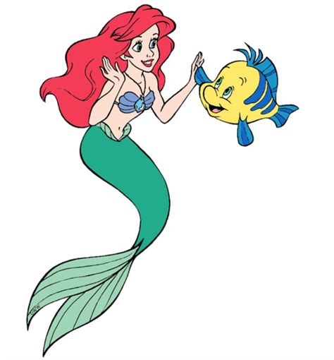 Ariel and Flounder | Disney little mermaids, Ariel and flounder, Disney ariel