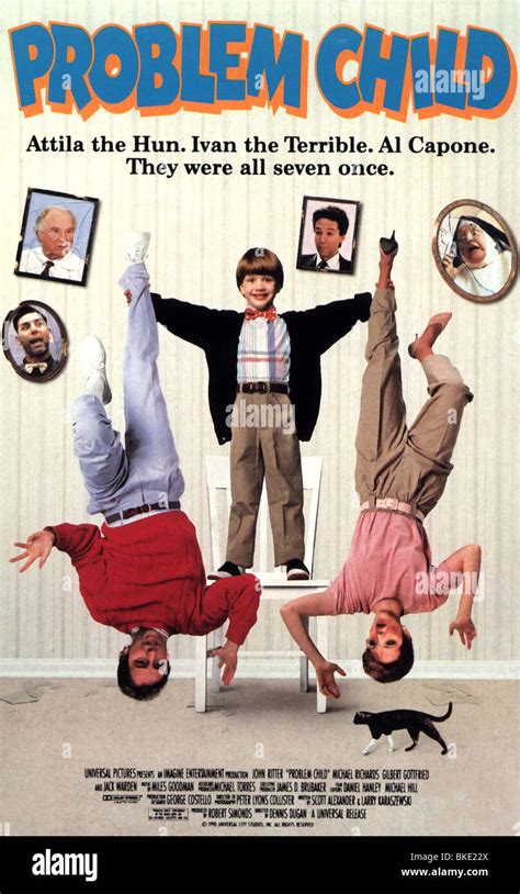 PROBLEM CHILD -1990 POSTER Stock Photo - Alamy