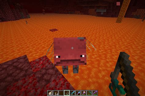 Minecraft guide: How to ride Striders and cross lava - Polygon