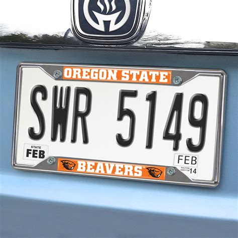 Oregon State License Plate Frame | Fanmats - Sports Licensing Solutions ...