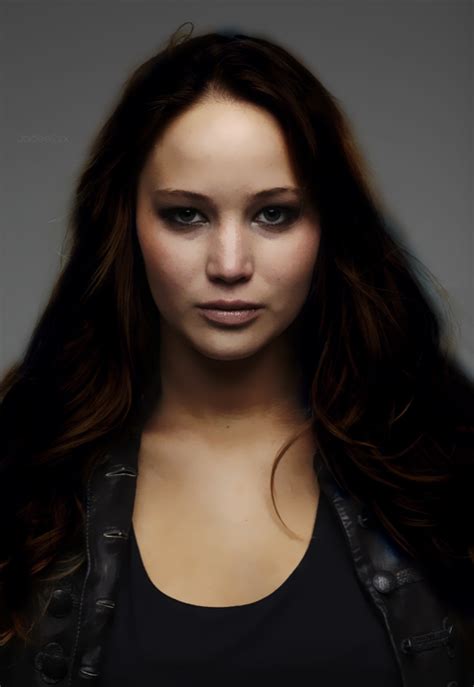 Jennifer as Katniss Everdeen - Jennifer Lawrence Fan Art (24740668) - Fanpop