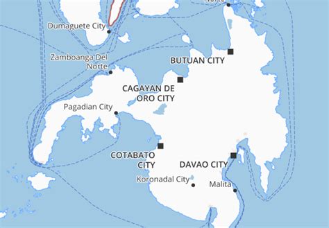 MICHELIN Lanao Del Sur map - ViaMichelin