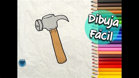 Cómo Dibujar un Martillo de Clavos Fácil | Dibustrador Art - YouTube