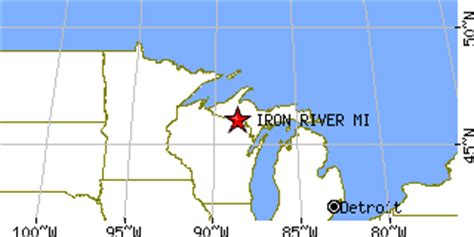 Iron River, Michigan (MI) ~ population data, races, housing & economy