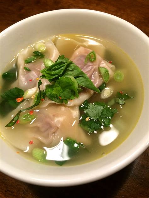 Goose Wonton Soup | Wild Game Cuisine - NevadaFoodies