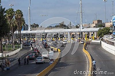 Tijuana Border Crossing Editorial Photo - Image: 47572461