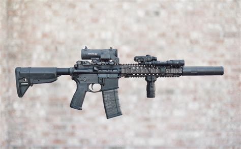 Daniel Defense MK18 + AAC M4-2000 #Fight The Noise