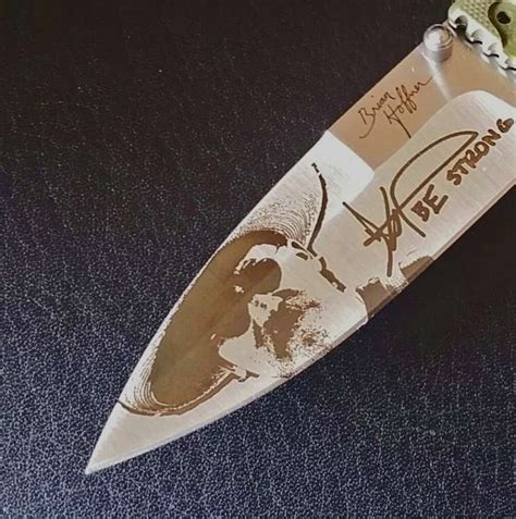 Hoffner Knife Blade Engraving, Your Logo Or Custom Image, One Side Of Blade | Hoffner Knives ...