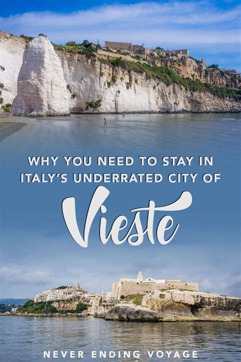 8 Wonderful Things to Do in Vieste Italy | Nightlife travel, Italy travel, Italy travel guide