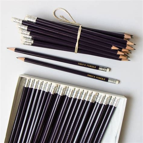 Large Pack Personalised Graphite Pencils By Able Labels