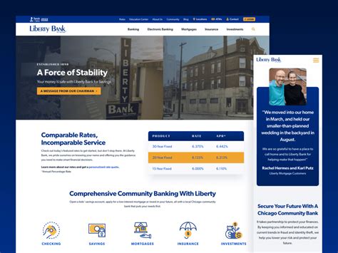 Liberty Bank Website Redesign Case Study | Orbit Media