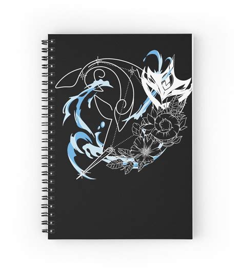 Tartaglia Constellation Design White Spiral Notebook by KyasurinShop ...