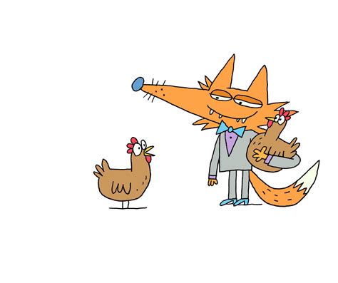 Fox and Hen by Travis Foster at Coroflot.com