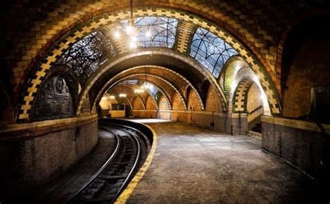 New York's Lovely Abandoned Subway Station - Bloomberg