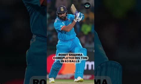 Rohit Sharma hits fastest World Cup hundred by an Indian in 63 balls in ...