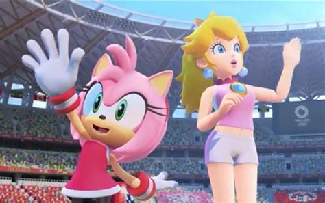 Princess Peach And Amy Rose by https://www.deviantart.com/adamhatson on @DeviantArt in 2020 ...