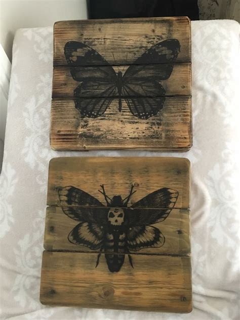 Handprinted custom rustic wall Plaques | Solid Oak Designs