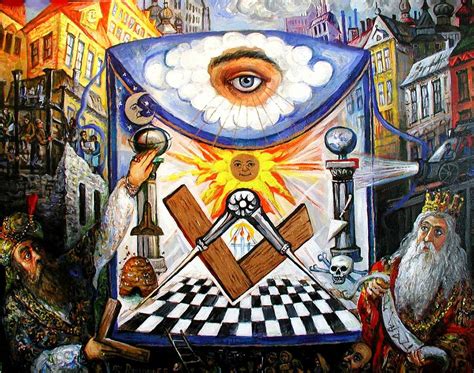 , The Masonic Apron, Morality History Allegory Painting by Ari Roussimoff - Fine Art America