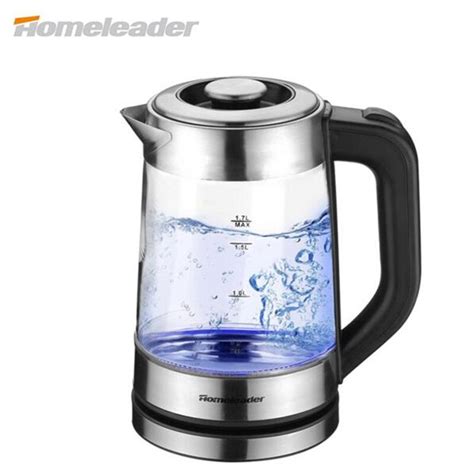 Homeleader Glass Electric Water Kettle Temperature Control Tea Hervidor High Quality Capcity ...