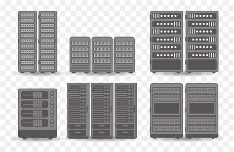 Server Euclidean Vector 19-inch Rack Icon - Server Rack Vector, HD Png ...