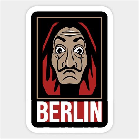 Money Heist Berlin by phanie | Funny stickers, Stickers, Professor shirts