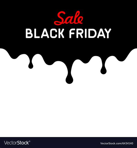 Black friday sale background design element Vector Image