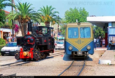 RailPictures.Net Photo: ΔΚ 8001 & 3005 OSE Hellenic Railways DECAUVILLE at Diakofto, Greece by ...