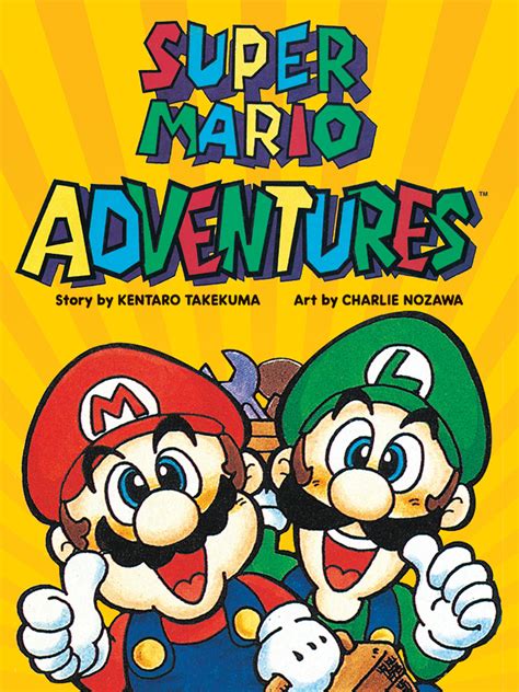 Super Mario Adventures Graphic Novel Debuts from VIZ Media