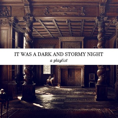 8tracks radio | It Was A Dark and Stormy Night (42 songs) | free and ...