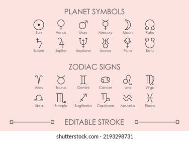 Horoscope Pluto Symbol Photos and Images | Shutterstock