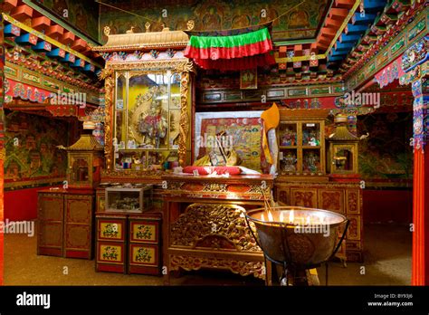 Interior Drepung Monastery, Lhasa, Tibet. JMH4529 Stock Photo - Alamy