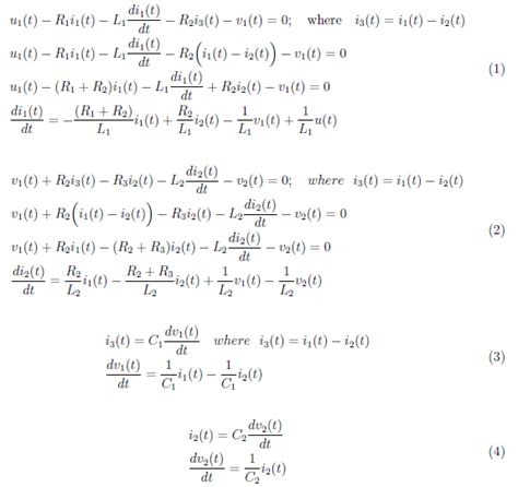 State Space Model and System Transfer Functions — Hive