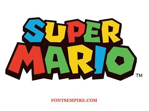 Mario Bros Font Free Download - Fonts Empire | Super mario, Mario, Super mario bros birthday party