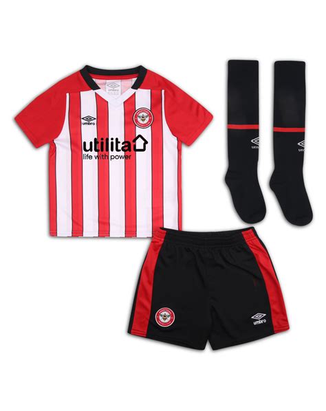 Umbro® BRENTFORD FC 20/21 HOME INFANT KIT - Brentford F.C. - Official ...