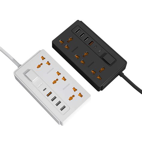 Multi Plug Extension Cord | With USB Port | JEOSTORM