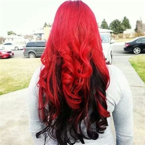 Black And Red Ombre Hair Color - Infoupdate.org