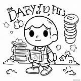 Diary Of A Wimpy Kid Coloring Page 3471 2877 sketch template