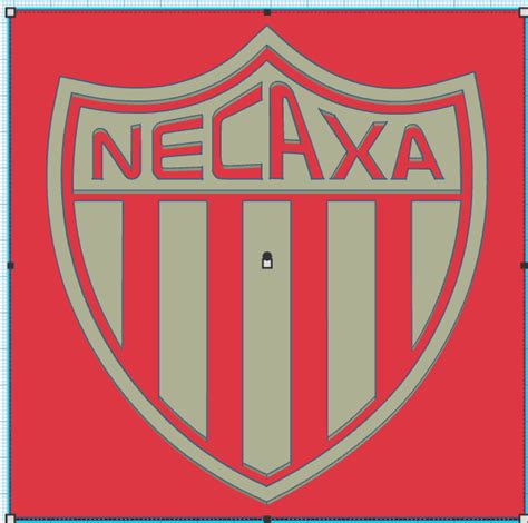 STL file NECAXA CLUB LOGO ⚽・Model to download and 3D print・Cults