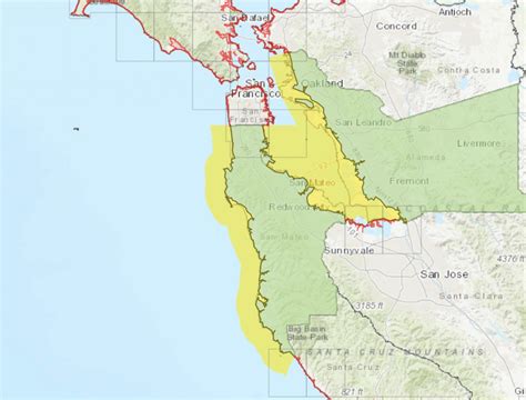 State adds tsunami hazard maps for Alameda, Monterey and San Mateo ...