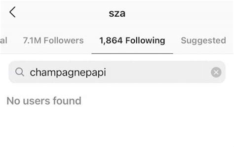 SZA Infuriated By Drake, Unfollowed Him On Instagram - Urban Islandz