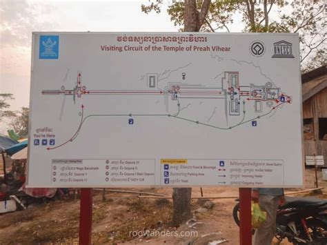 Preah Vihear Temple Map