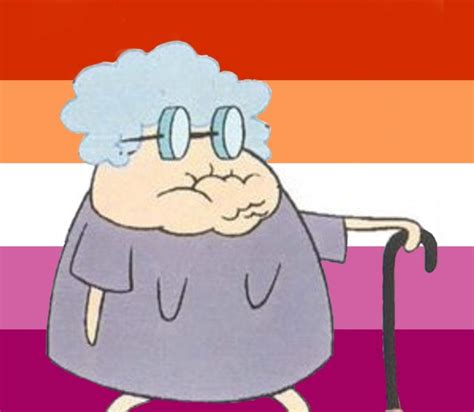 Mable from spongebob over a lesbian flag lol | Lesbian flag, Spongebob ...