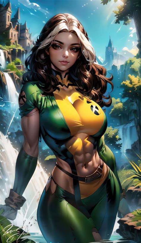 Mystical Marvel: Rogue Unleashed by JadeGretzAI on DeviantArt