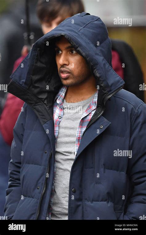 Former Eastenders actor Himesh Patel during the shooting of a scene for ...