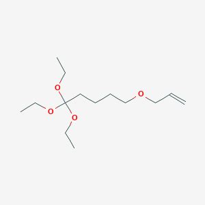 1,1,1-Triethoxy-5-prop-2-enoxypentane | C14H28O4 | CID 10869030 - PubChem