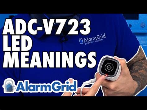 The Meaning of the LED Lights On the ADC-V723 - Alarm Grid