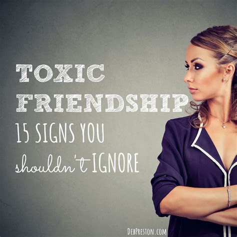 Toxic Friendship | 18 Signs You're In Too Deep + What to Do